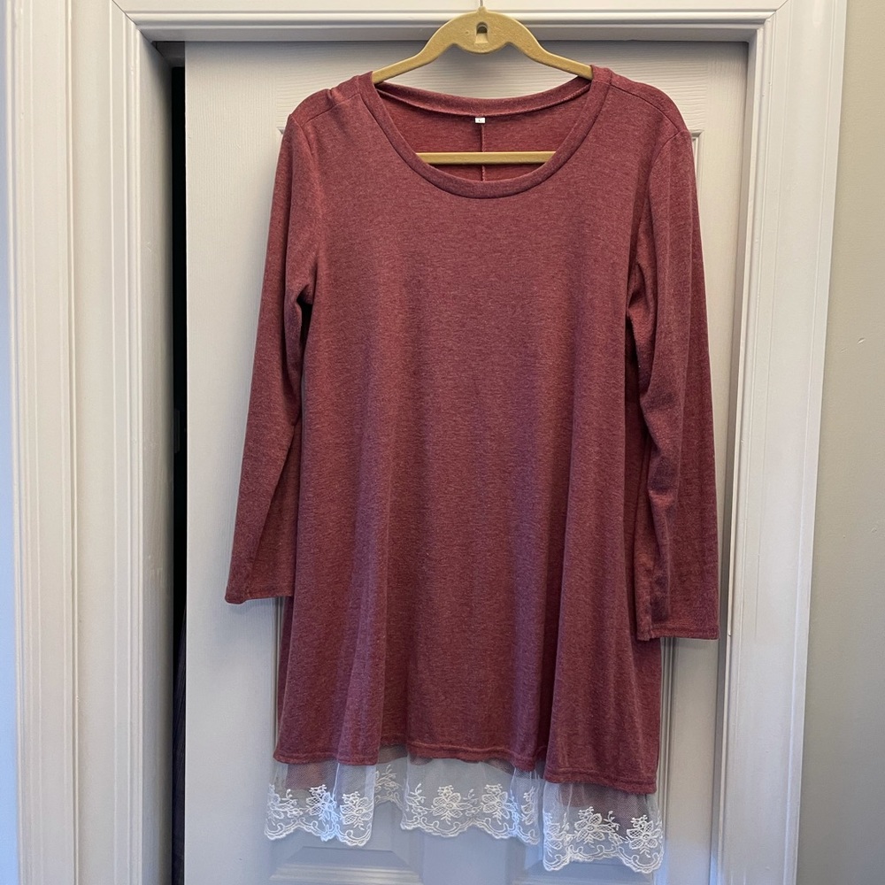 Tunic length top